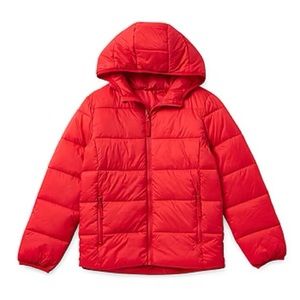 Thereabouts Big Boys Hooded Packable Midweight Puffer Jacket.